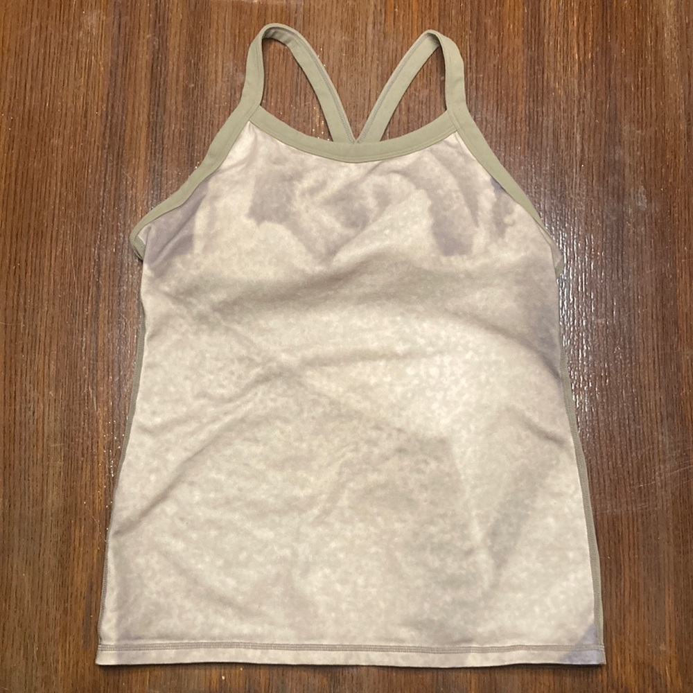 Lululemon Mixed Color Athletic Tank Top